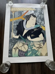 MICHAEL KNIGIN 198 Of 300 THUNDER AND SHOWER I, AFTER YOSHITAKI TP 1979" - Picture 1 of 4