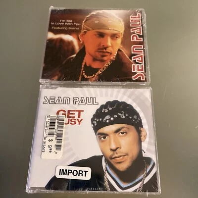 SEAN PAUL IMPORT [SEALED] 2 LOT- GET BUSY & I’M STILL IN LOVE WITH YOU — 第 1/3 张图片