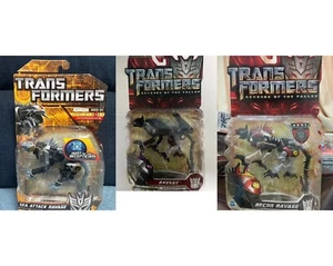 Transformers Revenge of the Fallen Deluxe Class, Recon, Sea Attack Ravage bundle - Picture 1 of 10