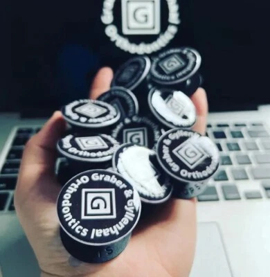 10 Company Logo Pop Sockets Personalized pop socket with your Business Logo - Image 1 of 4