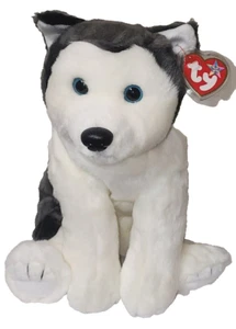 Juguete de peluche Ty grande gorro Buddy NANOOK Husky perro (etiquetas de Canadá) 10" MWMTs - Imagen 1 de 12