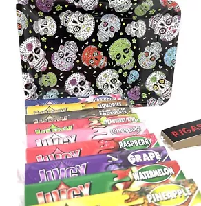 Juicy Jays Rolling Paper Smoking Set Pink Rolling Tips King Size Slim Cone Tubes - Picture 1 of 5