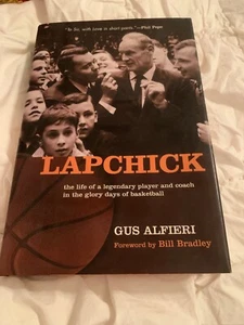 Lapchick:Life of a Legendary Player & Coach SIGNED by Gus Alfieri 1st Ed 1st Prt - Picture 1 of 8