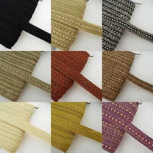 30mm Gimp Braid Upholstery Trim Edging Costume 9 Colours Buy 1 2 or 4m+ 601D - Picture 1 of 15