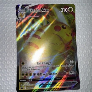 JUMBO Pikachu VMAX Oversized Card SWSH286 Crown Zenith Promo Pokemon PACK FRESH - Picture 1 of 2