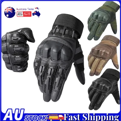 Indestructible Protective Tactical Full-Finger Gloves,Heavy Duty Tactical Gloves - image 1 of 4