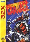 Cosmic Carnage (Sega 32X, 1994) Genesis Tested, Authentic, Fast Shipping! Nib!