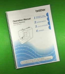 Owners Manual for Brother Sewing Machine XR1355 112 Pages W/Clear Covers! - Picture 1 of 1