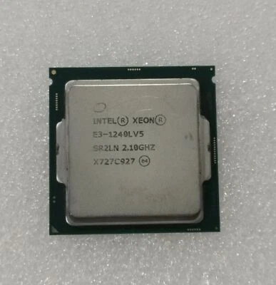 Intel Xeon E3-1240L V5 2.1GHz LGA 1151 SR2CW 25W 4Core CPU Processor E3 1240L V5 - Image 1 of 2