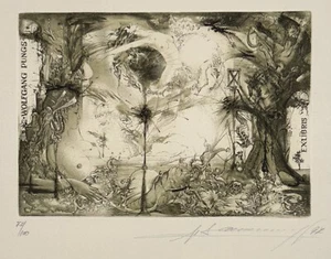 Sergeiy Ivanov: bookplate for Wolfgang Pungs; 1997 - Picture 1 of 2