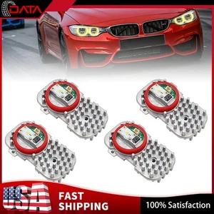 YELLOW ANGEL EYE DRL LED MODULE FOR BMW F15 X5 F16 X6 2014 2015 2016-2018 XENON - Picture 1 of 10