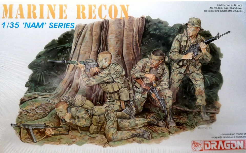 DRAGON D3313 MARINE RECONNAISSANCE KIT 1:35 Modellino - Immagine 1 di 1