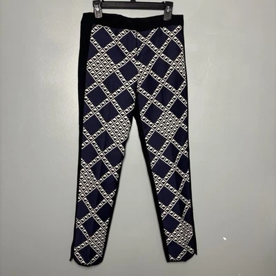 Trina Turk Womens Dress Slack Trouser Pants Print Wild Diamond Work Size 4 Small - Image 1 of 4