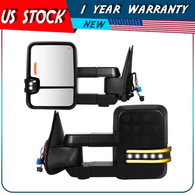 适用于 03-06 雪佛里 GMC Sierra 备用箭头信号电源加热牵引镜 — 第 1/4 张图片