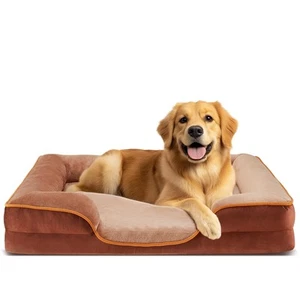 Orthopedic Dog Bed, Memory Foam Puppy Sleeping Sofa for Extra Large Pets with... - Picture 1 of 4