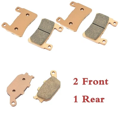 Front Rear Brake Pads for Honda CBR900RR CBR900 RR 1998-2003 2001 43105-Mw0-415 Foto 1 de 4