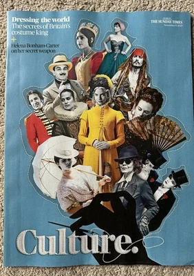 THE SUNDAY TIMES CULTURE MAGAZINE 9th November 2025 9/11/25 Helena Bonham-Carter - Image 1 of 2