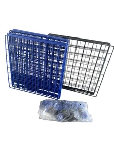 Wire Cube Storage 12-Cube Storage Organizer Metal DIY Modular Cabinet Bookshelf - Picture 1 of 5