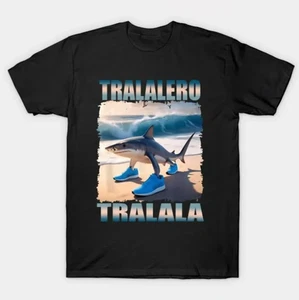 Tralalero Tralala Blue Style Unisex T-Shirt Size S-5Xl - Picture 1 of 3