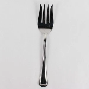 Gorham Monet Glossy Stainless Steel 8.75" Cold Meat Serving Fork - Picture 1 of 5