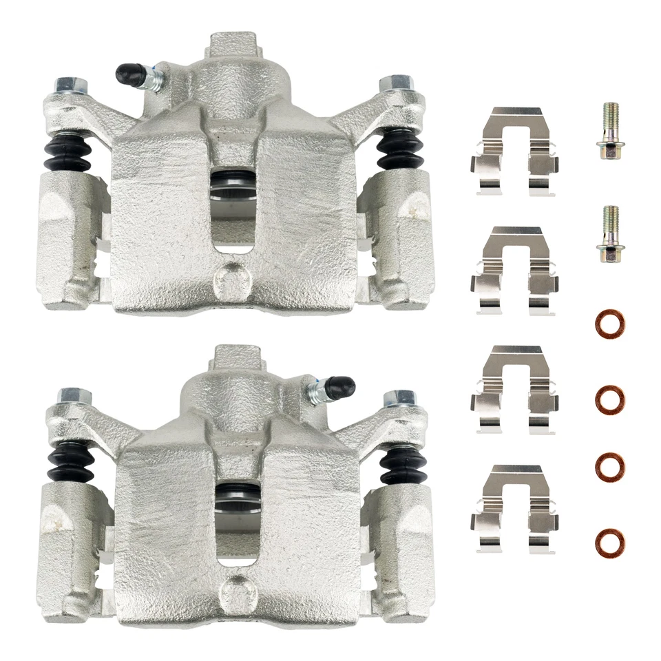 Pair Rear Brake Calipers With Bracket For 1997-2003 Pontiac Grand Prix 18B4645 Foto 1 de 4