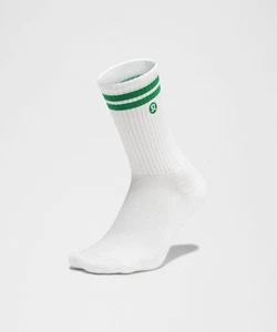 NWT Size L Womens Lululemon Unisex Crew Socks - Picture 1 of 5