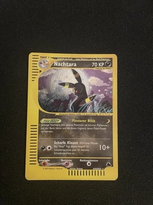 Nachtara Skyridge Holo, H30/H32, Pokémon Umbreon, Deutsch - Bild 1 von 4