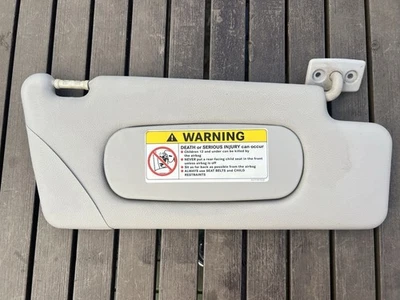 03-06 Mercedes R230 SL500 SL55 AMG lado derecho pasajero parasol parasol OEM Foto 1 de 4