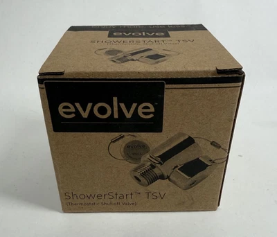 NUEVO Evolve ShowerStart TSV VÁLVULA DE CIERRE ANTIESCALDADURAS SS1002-CP-SB Foto 1 de 4