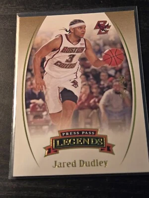 2007-08 Press Pass Legends Gold/99 Jared Dudley #1 Rookie RC Boston College Foto 1 de 2