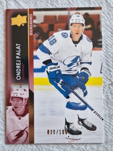 2020-21 Upper Deck Series 1 UD Exclusives Ondrej Palat # 163 36/100 Lighting 