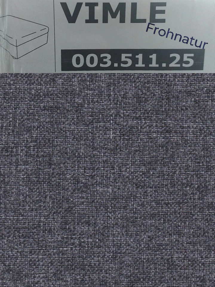 Ikea VIMLE Bezug für Hocker mit Aufbewahrung Gunnared mittelgrau NEU 003.511.25  - Bild 1 von 1