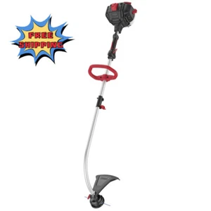 Outdoor 26cc 2 Cycle Gas 17" Curved Shaft String Trimmer Attachment Capable NEW - Picture 1 of 9