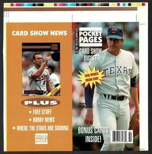 1993 Taschenseiten Ryan/Ripken Proof Cover, (2) - Bild 1 von 3