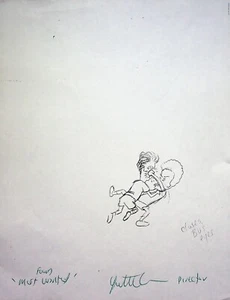 Beavis and Butt-Head Production Most Wanted S3 Ep28 Storyboard Copy Page #YK - Picture 1 of 3