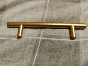Kitchen Door Handles Gold Set Of Six - Picture 1 of 4