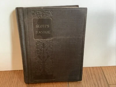 Ivanhoe, Sir Walter Scott 1934 Macmillan's Pocket Classics Hardcover Foto 1 de 4