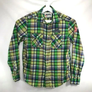 SBS Super Bad Hemd Knopf kariert Chokooed Garment Herren Größe XL 2008 - Bild 1 von 10