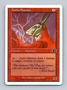Magic The Gathering MTG - Anaba Shaman - 6th Edition, Sixth 1997 - Picture 1 of 2