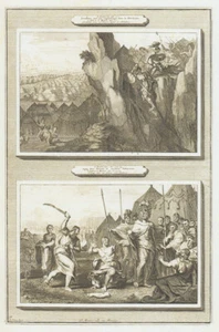 LIQUIDATION!! ANTIQUARIAN PRINT: HISTORY of OLD & NEW TESTAMENT - BOOK of SAMUEL - Picture 1 of 2