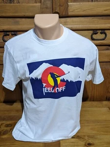 Teed Off in Colorado T Shirt Herren M weiß - Bild 1 von 5