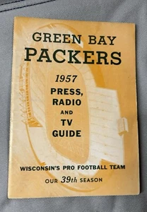 1957 Green Bay Packers Media Guide - Picture 1 of 3