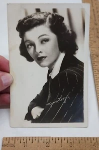 Myrna Loy - Echtfoto POSTKARTE - Filmschauspielerin / Star - Angebot #5589 - Bild 1 von 8