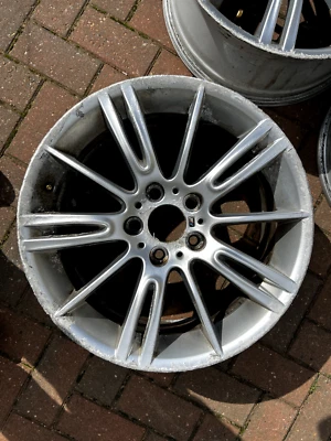 BMW 3 Serie MV3 18" Estilo 193M Frente Llanta de Aleación 8J IS37 8036933 #2 - Imagen 1 de 4