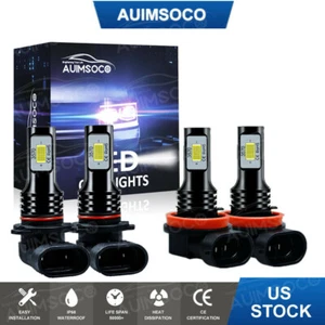 For GMC Sierra 2500&HD 2015 2014 2013-2007 Combo LED Headlight Hi-Low Beam Bulbs - Picture 1 of 12