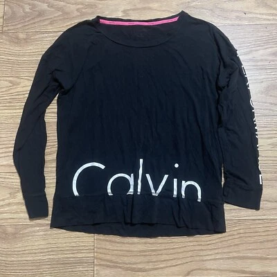Calvin Klein Performance Athleisure Flowy Long Sleeved Top Medium - Image 1 of 4