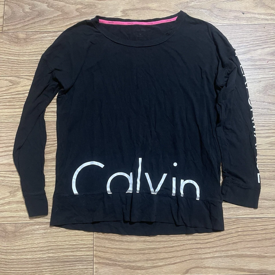 Calvin Klein Performance Athleisure Flowy Long Sleeved Top Medium - Image 1 of 4