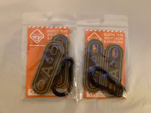 A + Blutgruppe Stiefel Spitze Etiketten (2 Sets) - Bild 1 von 2