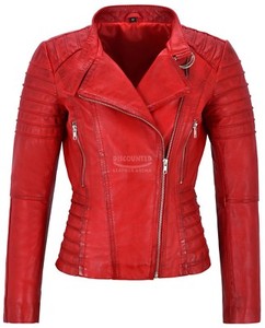 comprar chaqueta roja mujer