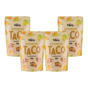 Cashewkerne mit würzigem Taco-Geschmack,4x 150 g Cashewnüsse von Mighty Kashoo - Bild 1 von 3